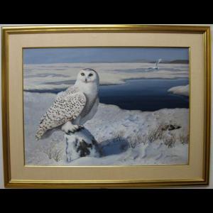 WALKER JAMES 1900-1900,SNOWY OWL,Waddington's CA 2011-07-04