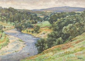 WALKER John Doddy,Bearnsley Beacon and The River Wharfe,Rowley Fine Art Auctioneers 2018-06-05