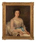 WALKER John Hanson 1844-1933,Portrait of a Lady,Hindman US 2022-07-21