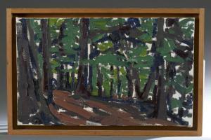 WALKER Sandy 1942,Hillside Interior,1977,Quinn & Farmer US 2022-06-04