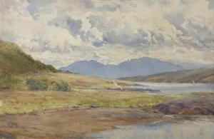WALKER William Eyre 1847-1930,Towards Arthurs Pass,International Art Centre NZ 2022-04-20