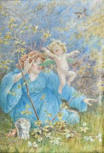 WALKER William Henry 1871-1938,Catching the fairy,Dreweatts GB 2019-12-04