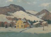 WALKOWITZ Abraham 1878-1965,New England winter landscape,Aspire Auction US 2017-09-09
