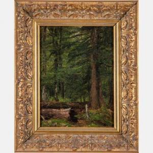 WALL Alfred S 1825-1896,Forest Scene,Gray's Auctioneers US 2020-04-29