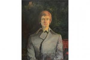 WALL David,portrait of man,1967,Ewbank Auctions GB 2015-07-16