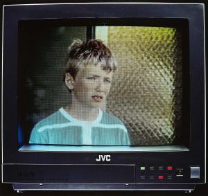 WALL Jeff 1946,Boy on TV (From: Eviction Struggle) (for Parkett 22),1989,Van Ham DE 2023-10-31