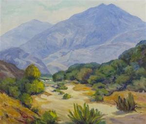 WALLACE Amy Spicer 1871-1943,Desert Landscape,Hindman US 2014-01-22