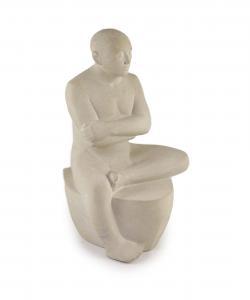 WALLACE André 1947,Seated male bather,2000,Gorringes GB 2021-12-07