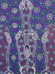 WALLACE COLLEEN,Dreamtime Sisters,2014,Arthouse auctions AU 2015-01-26