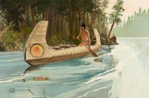 WALLACE DONALD,Summer on the Kootenai aka Silent Journey,20th century,Altermann Gallery 2018-08-11