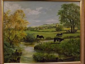 WALLACE Dorothy,Pastoral scene,Keys GB 2017-05-30