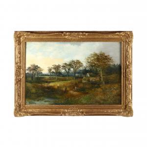 WALLACE James 1872-1911,Pastoral Landscape,Leland Little US 2024-01-18