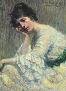 WALLAERT A 1900-1900,Jeune femme,Tajan FR 2014-01-23