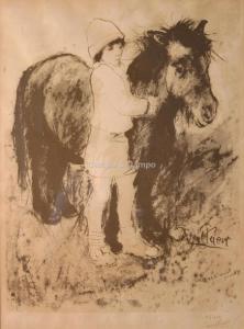 WALLAERT MARTIN 1944,Valerie met paardje,Campo & Campo BE 2017-10-21