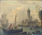 WALLAERT Pierre Joseph 1753-1812,Fishermen shipwrecked on a rocky outcrop,Bonhams GB 2010-04-28