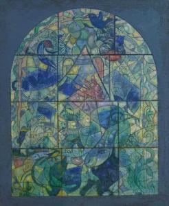 WALLCOUSINS Ernest 1883-1976,Design for a stained glass window,Reeman Dansie GB 2020-06-30