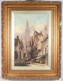 WALLEN Gustaf Theodor 1868-1948,Street scenes in Bruges and Antwerp,Jones and Jacob GB 2016-02-10