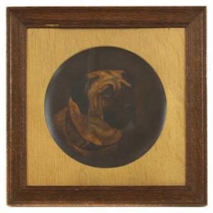 WALLER Lucy 1856-1908,Study of a mastiff,Sworders GB 2021-06-02
