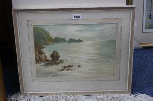 WALLER Margaret Mary 1916-1997,Coastal landscape,Richard Winterton GB 2017-01-04