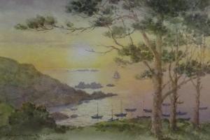 WALLER Margaret Mary 1916-1997,Portelet Bay, Guernsey,Shapes Auctioneers & Valuers GB 2017-04-01