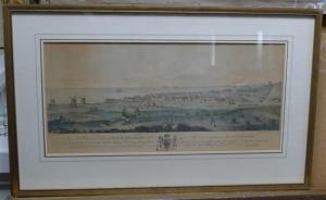 WALLIS Albert,A Perspective view of Brighthelmstone and of the s,1850,Gorringes GB 2012-10-24