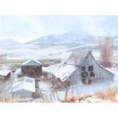 Wallis Eric K 1968,More Snow Coming,2012,Ripley Auctions US 2019-10-19