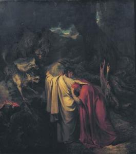 WALLIS George Augustus 1768-1847,Dante in the underworld,Christie's GB 2005-02-15
