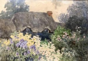 WALLIS Rosa 1857-1930,Cottage Garden,19th Century,Keys GB 2022-01-14