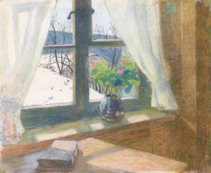 WALSER Karl 1877-1943,Blick aus dem Fenster,1899,Christie's GB 2018-09-18