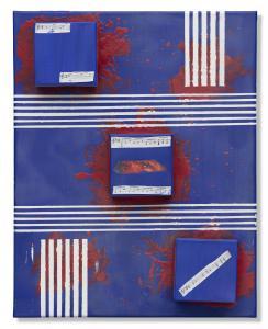 WALSH Michael 1936,Le Rouge Cede La Place Au Bleu,2025,Christie's GB 2025-08-21