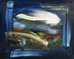 walshe patrick 1952,Intuitive Window (Blue),2006,Morgan O'Driscoll IE 2019-03-19