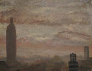 WALTER Eugene 1921-1998,EMPIRE STATE BUILDING BEFORE THE TOWER,1931,William J. Jenack US 2017-04-23