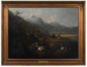 WALTER Henry,Hunters with Three Pointers with Grouse in Brush,1920,Brunk Auctions 2021-06-11