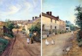 WALTERS A.J 1800-1900,Village Street Scenes,Keys GB 2014-03-14