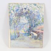 WALTERS A.M 1800-1900,Flower gardens,1909,Burstow and Hewett GB 2021-03-25