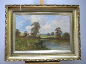 WALTERS E 1910,Cottage by a Pond in a Wooded Landscape,Sheffield Auction Gallery GB 2019-09-27