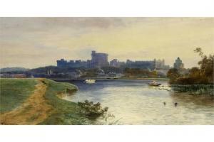 WALTERS Frederick 1900,Windsor Castle from the river,Wright Marshall GB 2015-07-21