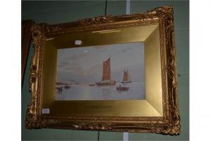 WALTERS George Samuel 1800-1900,shipping scene,Tennant's GB 2015-11-28