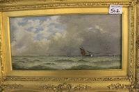 WALTERS K,Fishing Smacks on a Squawky Day,1910,Peter Francis GB 2014-04-23