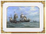 WALTERS Samuel 1811-1882,THE S.S. GREAT BRITAIN,1852,Lawrences GB 2022-04-06