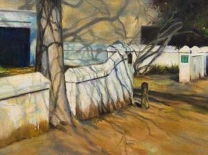 Walton Anthony 1942,Shadows on the Garden Wall,5th Avenue Auctioneers ZA 2017-02-19