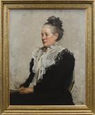 WALTON Edward Arthur 1860-1922,PORTRAIT OF AN ELDERLY LADY,McTear's GB 2016-10-05