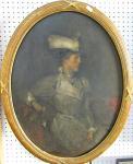 WALTON Edward Arthur 1860-1922,Three quarter length portrait of a seated lady in ,Wotton 2021-11-08
