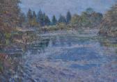 WALTON F E 1900-1900,fishermen on a riverbank,1964,Burstow and Hewett GB 2012-03-28