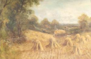 Walton W 1900-1900,hay making scene with figures,Denhams GB 2016-08-03