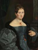 WANDERER Wilhelm 1804-1863,Porträt der jungen Helene Catharina Nuch,1835,Kastern DE 2019-01-19