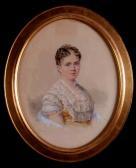 WANDESFORDE Juan Buckingham 1817-1902,Portrait of a Woman,Auctions by the Bay US 2002-12-07