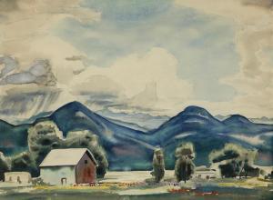 WANDS Alfred J 1902-1980,Sangre de Cristo Mountains, Colorado,Clars Auction Gallery US 2019-04-13