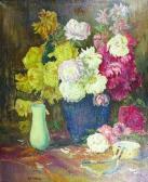 WANDS Alfred J 1902-1980,Still Life with Flowers,Hindman US 2005-05-15
