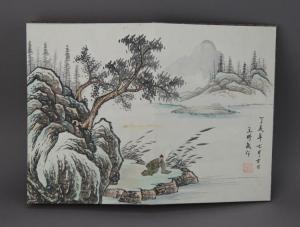 WANG SHI MIN,Chinese landscape,888auctions CA 2014-09-11